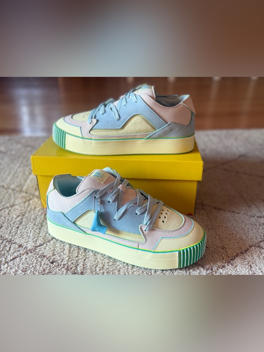 MSCHF Gobstomper Off-Lemon Edition Men’s Size 11 New Box ALL Extras MSCHF009-OL